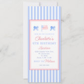 Invitation Preppy 4 juillet (Devant)