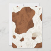 Invitation Preppy Bull or Heifer Gender Reveal Hoedown  (Dos)