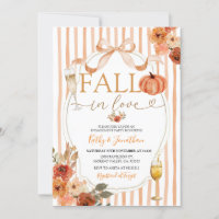 Preppy Citrouille Fall in Love Arch Engagement Par