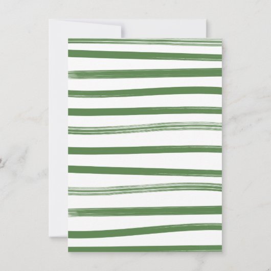 Invitation Preppy Golf Boy fête d'anniversaire (Dos)