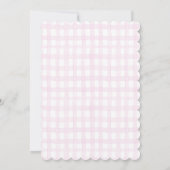 Invitation Preppy Grandmillennial Dolly and Me Pink Bows (Dos)