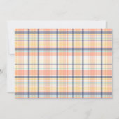 Invitation Preppy Little Citrouille 1er anniversaire (Dos)