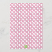 Invitation Preppy Palm Beach Monogram Crest (Dos)