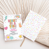 Invitation Preppy Patch 8E Anniversaire