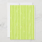 Invitation Preppy Pickleball Dink responsable fête d'annivers (Dos)