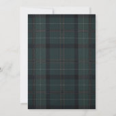 Invitation Preppy Plaid Tartan Teddy Bow Coed Boy Baby Shower (Dos)