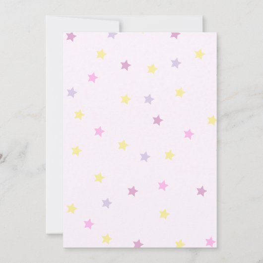 Invitation Preppy rose Y2K Retro Joyeux visage fête Anniversa (Dos)