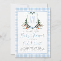 Préppy Southern Blue Boy Duck Baby shower