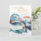 Invitation Près De La Baleine Bleue De La Mer (Debout devant)