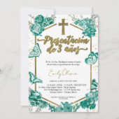 Invitation Presentación 3 años Papillon d'invitation espagnol (Devant)