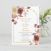 Invitation Presentación de tres años (Debout devant)