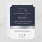 Invitation Présentation de collection de la boutique de maria (Devant)