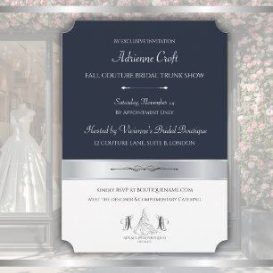 Invitation Présentation de collection de la boutique de maria