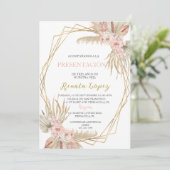 Invitation Présentation de trois ans  (Debout devant)