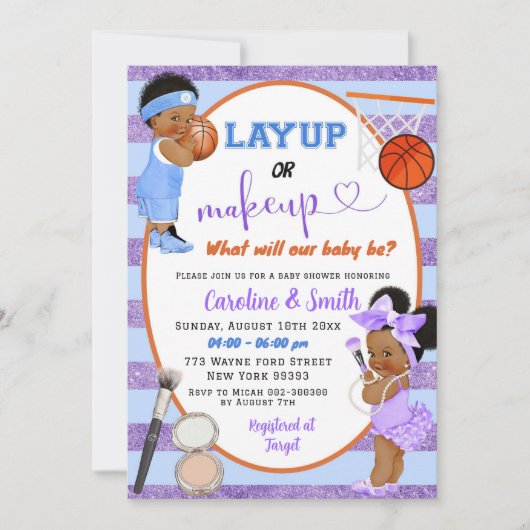 Invitation Présentation moderne ou maquillage Genre Reveillez (Devant)