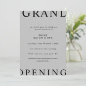 Invitation présentation ultra moderne élégant script grand ou (Debout devant)