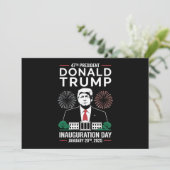 Invitation Président 47 D J Trump Jour de l'investiture Jan 2 (Debout devant)