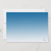 Invitation presse de la plage de partie (Dos)