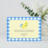 Invitation Prêt À Atteindre Le Baby shower Chicky Boy (Debout devant)