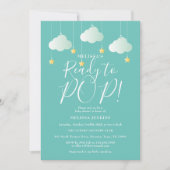 Invitation Prêt à éclore Fête de bébé Twinkle Twinkle (Devant)