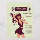 Invitation Prêt à faire la fête (Devant / Derrière)