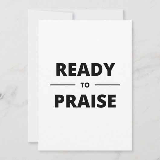 INVITATION PRÊT À FAIRE L'EXPÉRIENCE (Devant)