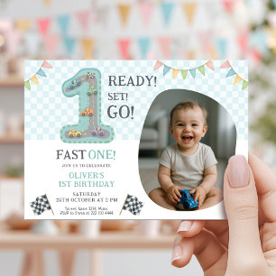Invitation Prêt à Partir Premier Anniversaire