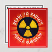 Invitation Prêt à rayonner (Devant / Derrière)