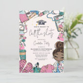 Invitation Prêt à téléphoner à la fête de graduation des infi (Debout devant)