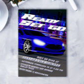 Invitation Prêt, partez, c'est parti - Course 