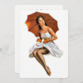 Invitation Prêt pour la douche (Devant / Derrière)