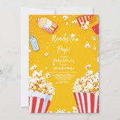 Invitation Prêt pour le Baby shower pop (Devant)