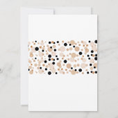 Invitation Prêt pour POP Boy Baby shower Rose Gold Elegant (Dos)