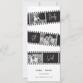 Invitation Prêt Set Wed Photo Film Enregistrer la date (Devant)