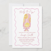 Invitation Prête à éclore Baby Shower d'été Popsicle (Devant)