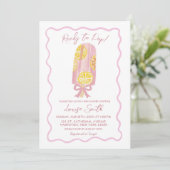 Invitation Prête à éclore Baby Shower d'été Popsicle (Debout devant)