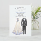 Invitation Prête pour le Bal (Debout devant)