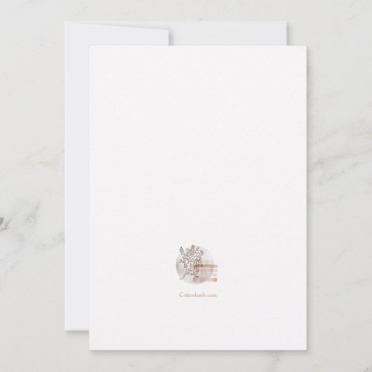 Invitation Prêter Une Main D'Aide (Dos)