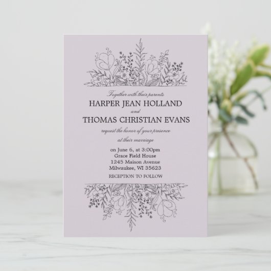 Invitation Pretty (Debout devant)