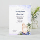 Invitation Prier Mains Religieuses (Debout devant)