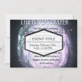 Invitation Prière du Seigneur (Dos)