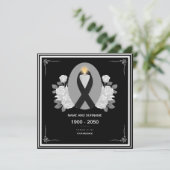 Invitation Prière funéraire (Debout devant)