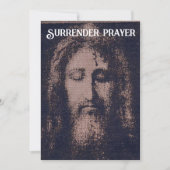 Invitation Prière quotidienne de renonciation (Devant)