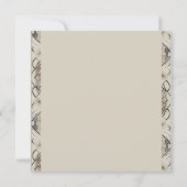 Invitation Prière Shawl Tan Bar Mitzvah (Dos)