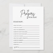 Invitation Prières Boho pour Baby Well Wives for Baby shower (Devant)