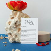 Invitation Prières Boho pour Baby Well Wives for Baby shower