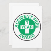 Invitation Prime sans accident (Devant / Derrière)