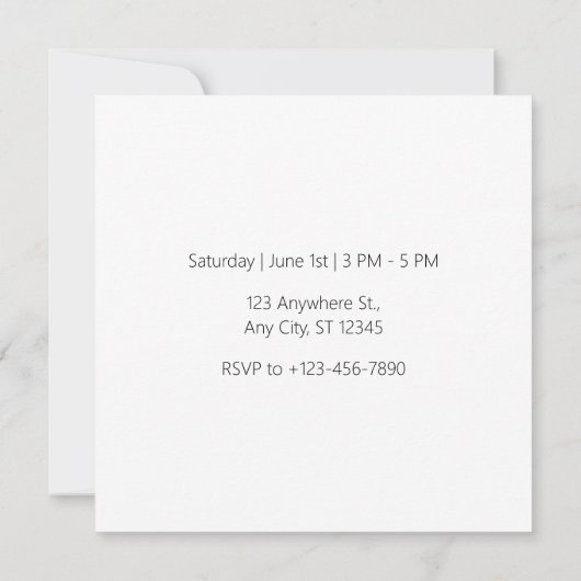 Invitation Primer cumpleaños (Dos)