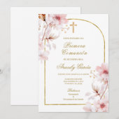 Invitation primera comunión (Devant / Derrière)