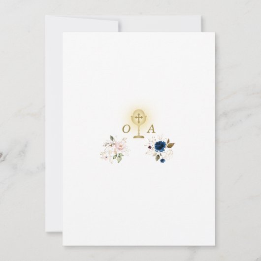 Invitation Primera Comunión Boys Twin First Holy Communion (Dos)